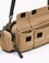 The Cargo Canvas Shoulder Bag CAMEL